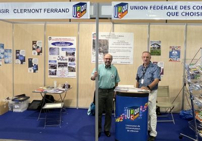 FOIRE DE CLERMONT FERRAND, millésime 2022, un FRANC SUCCÈS pour UFC-Que Choisir Clermont Ferrand.