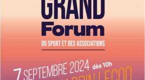 Forum du Sport et des Associations de Clermont Ferrand, samedi 7 septembre 2024 au Jardin Lecoq.