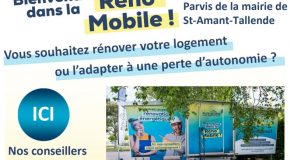 Pour accompagner les Puydômois vers la rénovation et l’adaptation de leur logement, LA RENO’MOBILE SERA A SAINT AMANT TALLENDE DU 24 AU 28 JUIN 2025